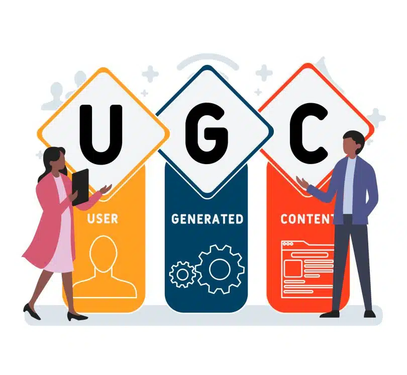 les lettres UGC