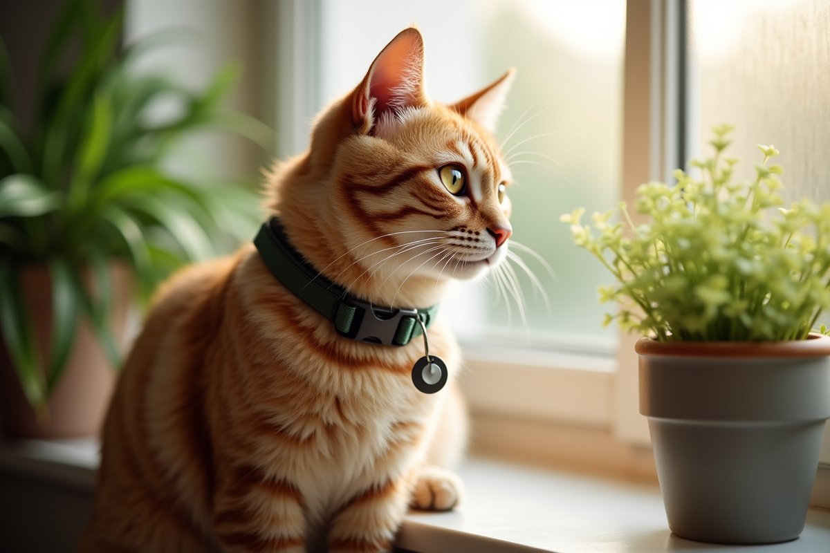 chat  puce