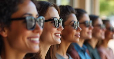 lunettes adaptées visage